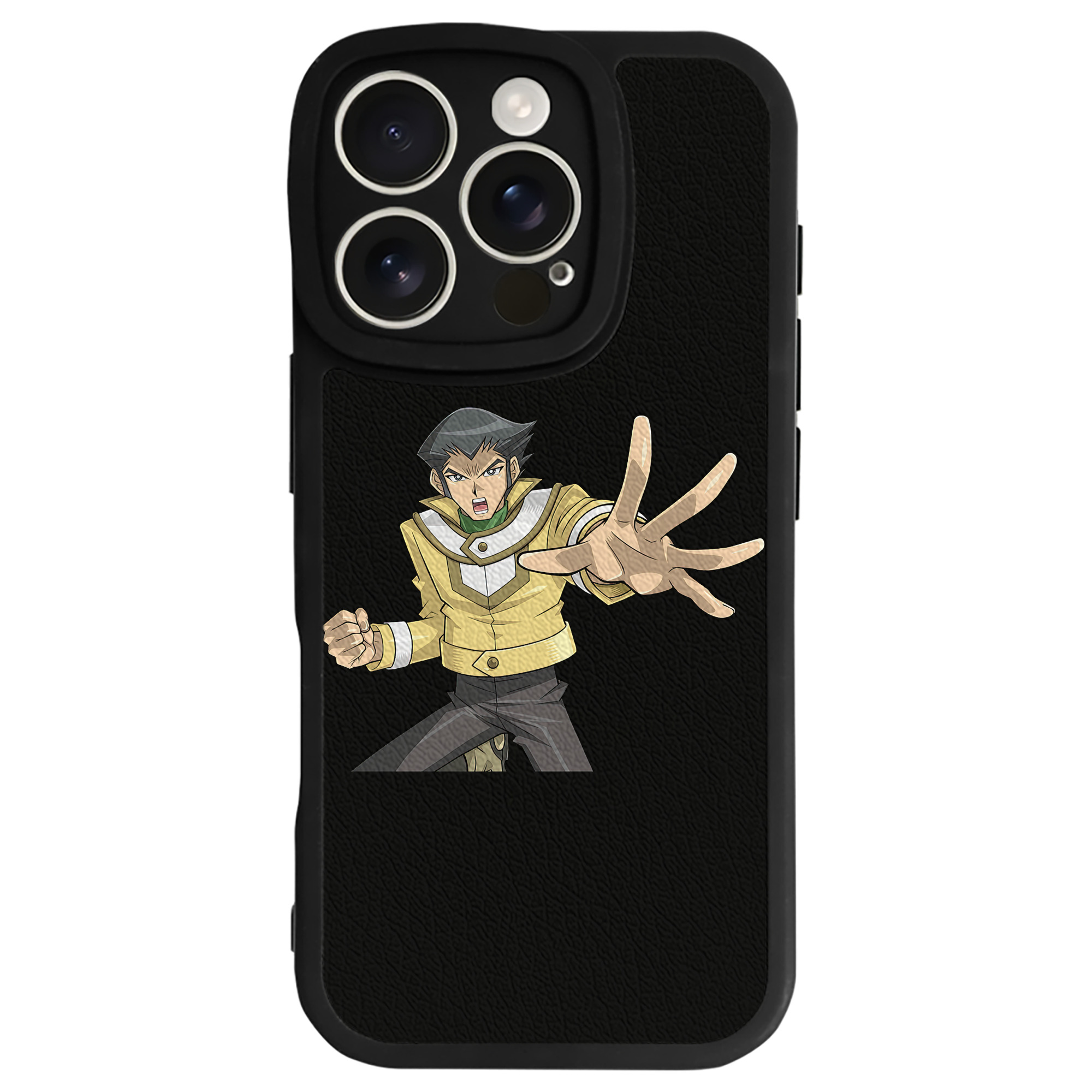 遊☆戯☆王 Yu-Gi-Oh! 【iPhone 16シリーズ対応】シリコンスマホケース（レザー調） 材質：シリコン